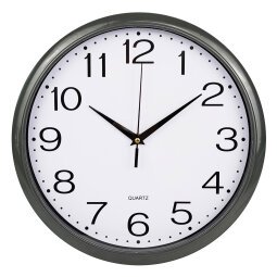 Orologio da parete Classic - diametro 30,5 cm - grigio - Methodo