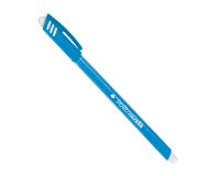 Penna a sfera cancellabile Cancellik - punta 1,0mm - azzurro  - Tratto