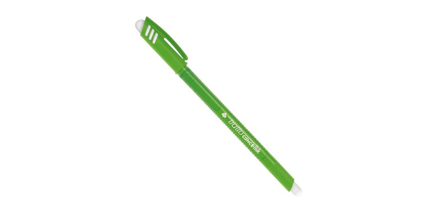 Penna a sfera cancellabile Cancellik - punta 1,0mm - verde chiaro - Tratto