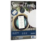 Carta metallizzata Special Events - A4 - 120 gr - bianco - Favini - conf. 20 fogli