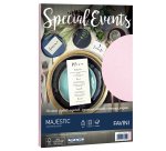 Carta metallizzata Special Events - A4 - 120 gr - rosa - Favini - conf. 20 fogli