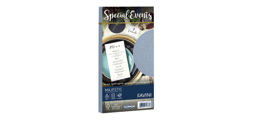 Favini Special Events Top Collection envelope DL (110 x 220 mm) Silver 10 pc(s)