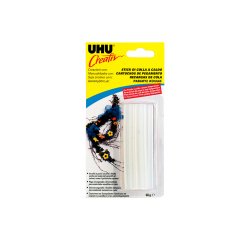 Colla termofusibile - diametro 7mm - 60gr - per bassa temperatura - Uhu
