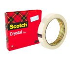 Nastro adesivo Crystal 600 - 19 mm x 66 m - acrilico - trasparente - Scotch