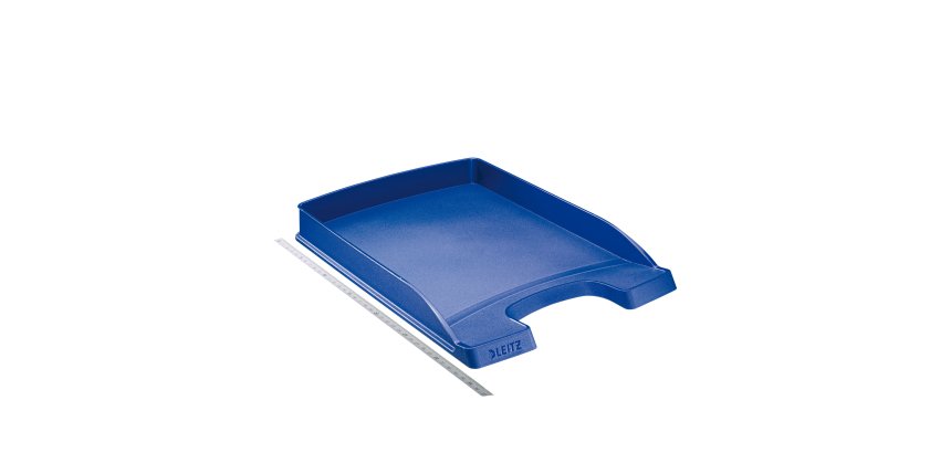 Vaschetta portacorrispondenza Leitz Plus Slim - 25,5 x 36 x 3,7 cm - blu - Leitz