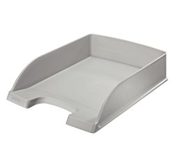 Vaschetta portacorrispondenza Leitz Plus Standard - 25,5 x36 x 7 cm - grigio - Leitz