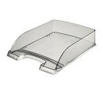 Vaschetta portacorrispondenza Leitz Plus Standard - 25,5 x 7 x 36 cm - fumé trasparente - Leitz