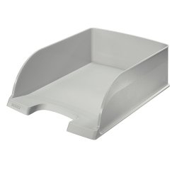 Vaschetta portacorrispondenza Leitz Plus Jumbo - 25,5 x 10,3 x 36 cm - grigio - Leitz