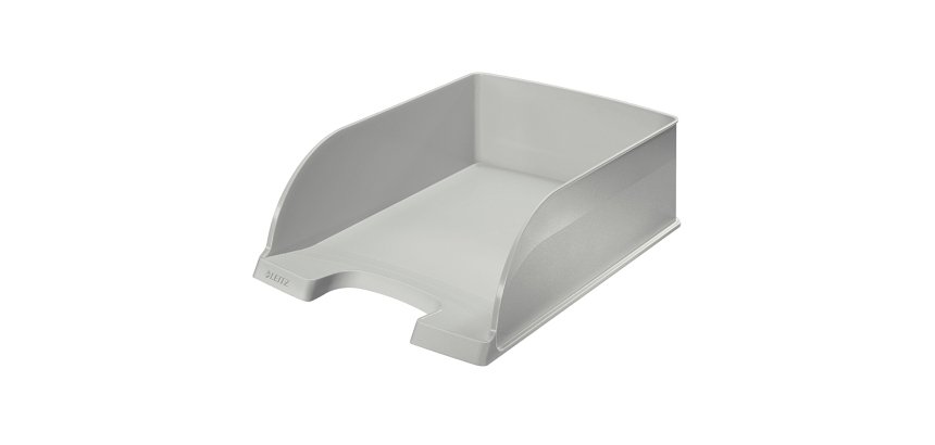 Vaschetta portacorrispondenza Leitz Plus Jumbo - 25,5 x 10,3 x 36 cm - grigio - Leitz