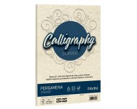 Carta Calligraphy Pergamena - A4 - 90 gr - naturale 06 - Favini - conf. 50 fogli