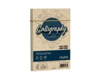 Busta Calligraphy Pergamena - 120 x 180 mm - 90 gr - nocciola 04 - Favini - conf. 25 pezzi
