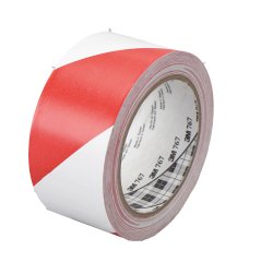 Nastro adesivo vinilico 767 - 5 cm x 33 m - bianco/rosso - Scotch