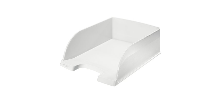 Vaschetta portacorrispondenza Leitz Plus Jumbo - 25,5 x 10,3 x 36 cm - bianco - Leitz