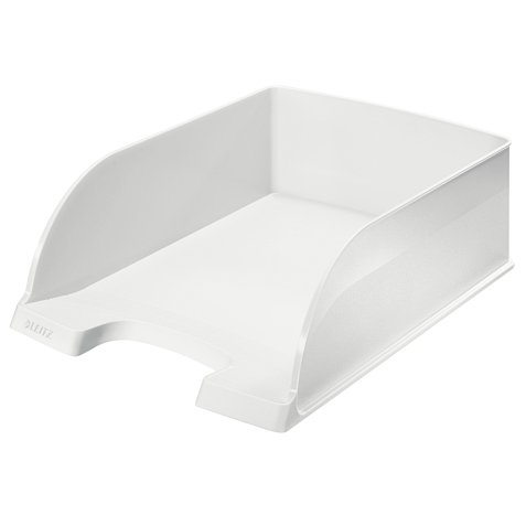 Vaschetta portacorrispondenza Leitz Plus Jumbo - 25,5 x 10,3 x 36 cm - bianco - Leitz