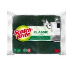 Spugna Classic - 14,2x2,4x11,5 cm - giallo/verde - Scotch-Brite - conf. 2 pezzi