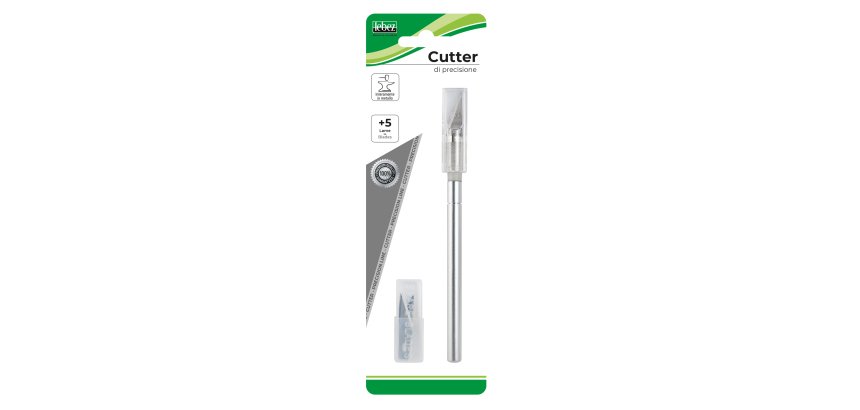Blister cutter Hobby Knife + 5 lame - Lebez