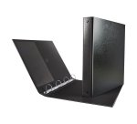 Raccoglitore Nettuno - 22 x 30 cm - 4 anelli a R 30 mm - dorso 3,5 cm - nero - Sei Rota