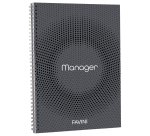 Blocco Spiral Manager 4 fori - microperforato - 23 x 29,7cm - 10mm - 80gr - 90 fogli - Favini