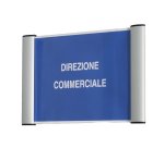 Porta targa appendibile Wall Sign - A5 - 15 x 21 cm - Tecnostyl