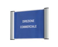 Porta targa appendibile Wall Sign - A5 - 15 x 21 cm - Tecnostyl