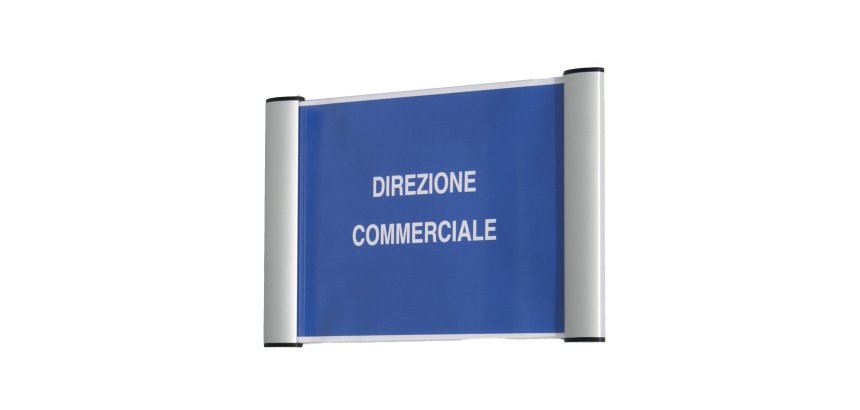 Porta targa appendibile Wall Sign - A5 - 15 x 21 cm - Tecnostyl