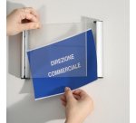 Porta targa appendibile Wall Sign - A5 - 15 x 21 cm - Tecnostyl