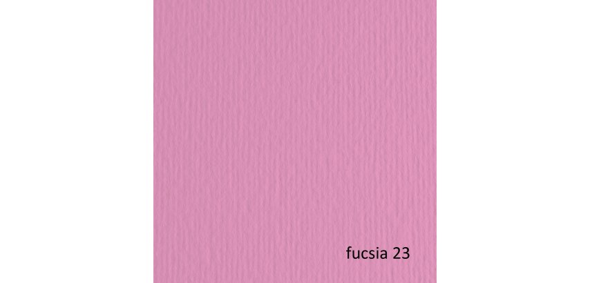 Cartoncino Elle Erre - 50 x 70 cm - 220 gr - fucsia 123 - Fabriano - blister 20 fogli