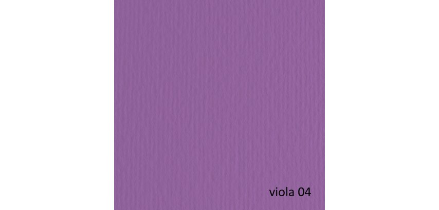Cartoncino Elle Erre - 50 x 70 cm - 220 gr - viola 104 - Fabriano - blister 20 fogli