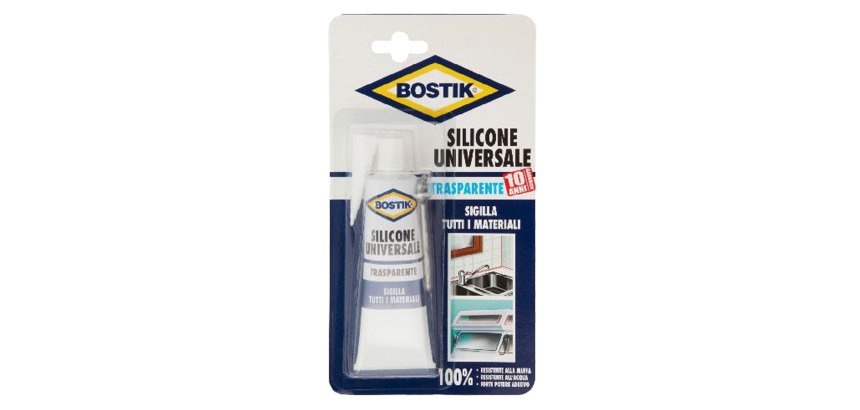 Silicone Universale - 60 ml - trasparente - Bostik