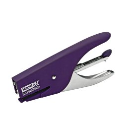 Cucitrice a pinza Rapid Supreme S51 Soft Grip - viola - Rapid