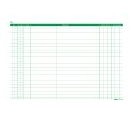 Schede in cartoncino per dentisti - 17 x 24 cm - verde - Edipro - conf. 100 pezzi