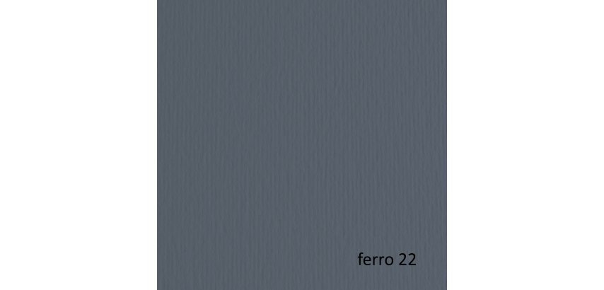 Cartoncino Elle Erre - 70 x 100 cm - 220 gr - ferro 122 - Fabriano - blister 10 fogli
