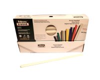 Dorsetti tondi per rilegatura - 6 mm - bianco - Fellowes - scatola 50 pezzi