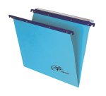 Cartella sospesa Joker - cassetto - interasse 39 cm - fondo V - 37 x 25 cm - blu - Bertesi