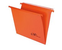 Cartella sospesa Joker - cassetto - interasse 39 cm - fondo V - 37 x 25 cm - arancio - Bertesi