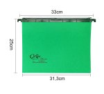 Cartella sospesa Joker - cassetto - interasse 33 cm - fondo V - 31,3 x 25 cm - verde - Bertesi