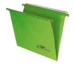 Cartella sospesa Joker - cassetto - interasse 39 cm - fondo V - 37 x 25 cm - verde - Bertesi