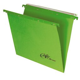 Cartella sospesa Joker - cassetto - interasse 39 cm - fondo V - 37x25 cm - verde - Bertesi