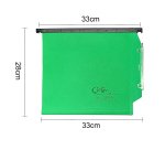 Cartella sospesa Joker - armadio - interasse 33 cm - fondo V - 33 x 28 cm - verde - Bertesi
