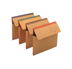 Cartellina a busta Dixie Mec - cartoncino 200 gr  - 33,7x26,2 cm - colori assortiti - Rexel
