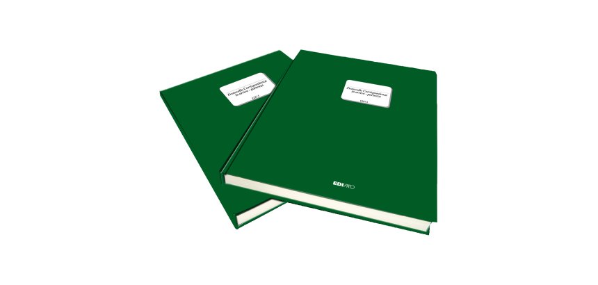 Registro corrispondenza arrivo/partenza - 31 x 24,5cm - 500 fogli - Edipro