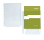 Buste forate Atla GS - PP - 21 x 29,7 cm - c/soffietto - trasparente buccia - Sei Rota - conf. 10 pezzi