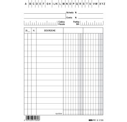 Schede in cartoncino 2 colonne - 15x10,5 cm verticale - Edipro - conf. 100 pezzi