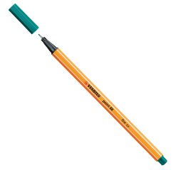 EN_Rotulador stabilo punta de fibra point 88 azul turquesa 0,4 mm