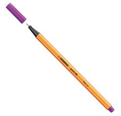 EN_Rotulador stabilo punta de fibra point 88 lila 0,4 mm