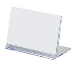 Portanome pieghevole da tavolo - 10 x 6,5 cm - Lebez