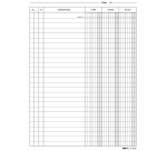 Schede - dare/avere/saldo - 21 x 15 cm - Edipro - conf. 100 pezzi