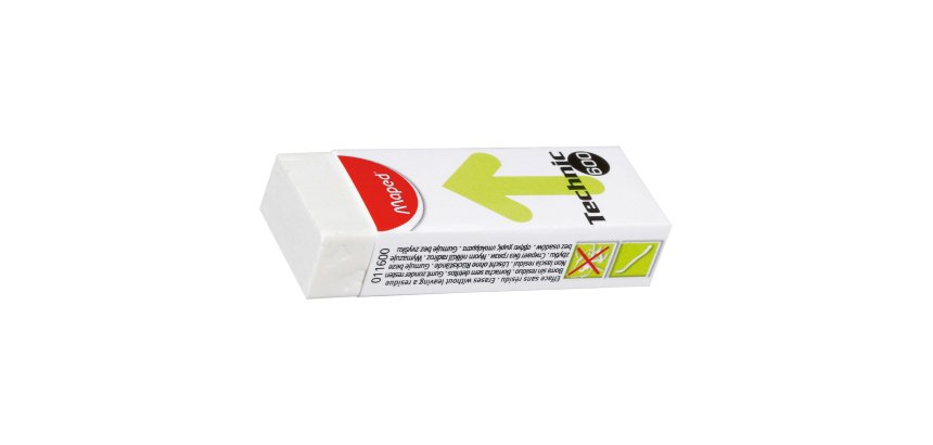 Gomma Technic 600 - 60x21x12mm - bianca  - Maped