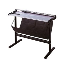 Taglierina a lama rotante 3022 - con stand - 51 x 148,6 x 94 cm - 1300 mm (A0) - 7 fogli - grigio/nero - Titanium