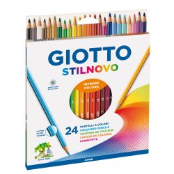 En_lapices de colores giotto stilnovo 24 colores unidad